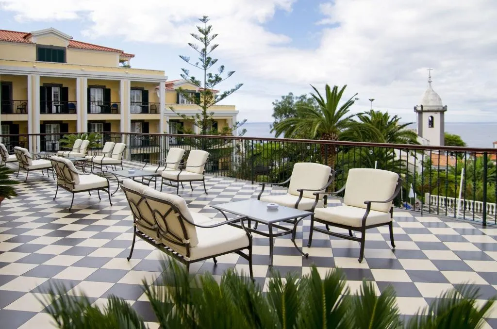 Terrace, Quinta Bela Sao Tiago, Madeira