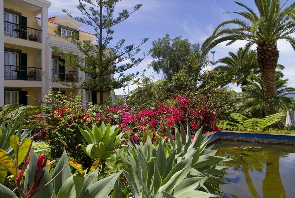 Terrace, Quinta Bela Sao Tiago, Madeira