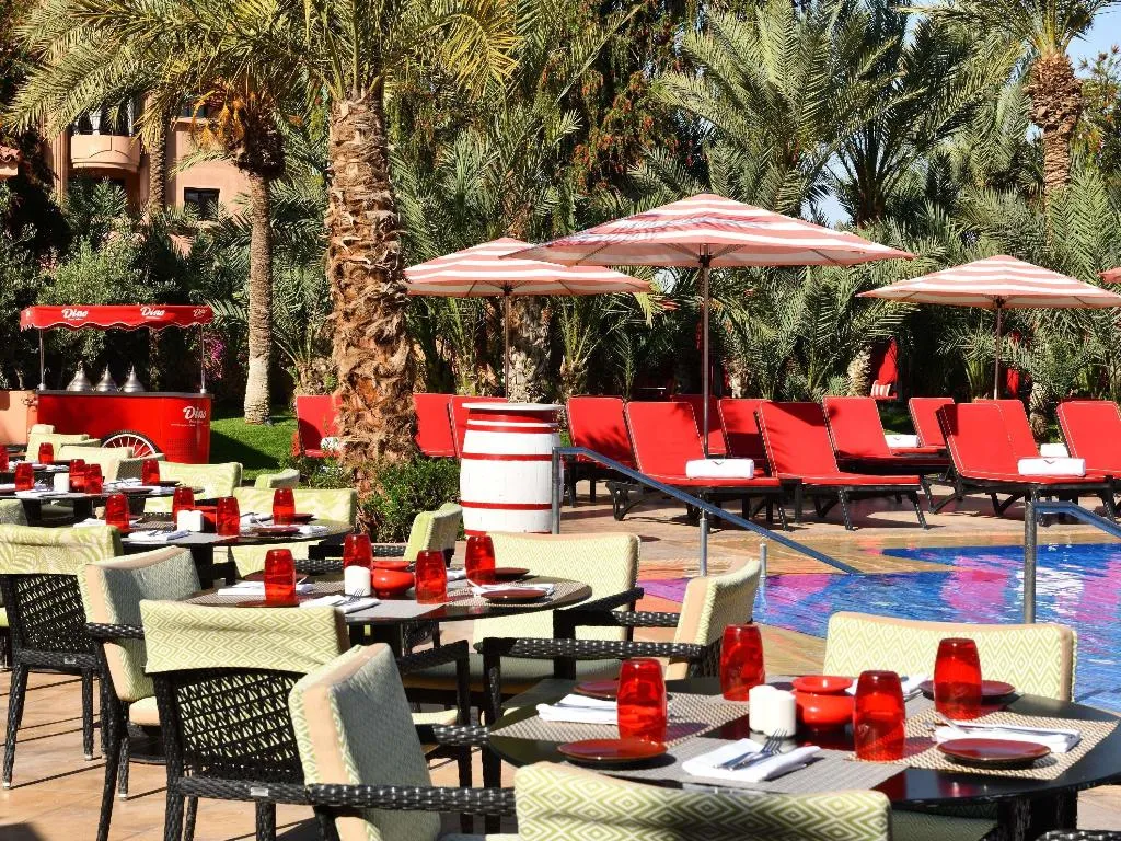 Bar, Movenpick Hotel Mansour Eddahbi Marrakech, Marrakech