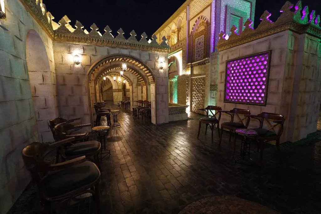 General view, Pyramids Khan Hotel, Cairo