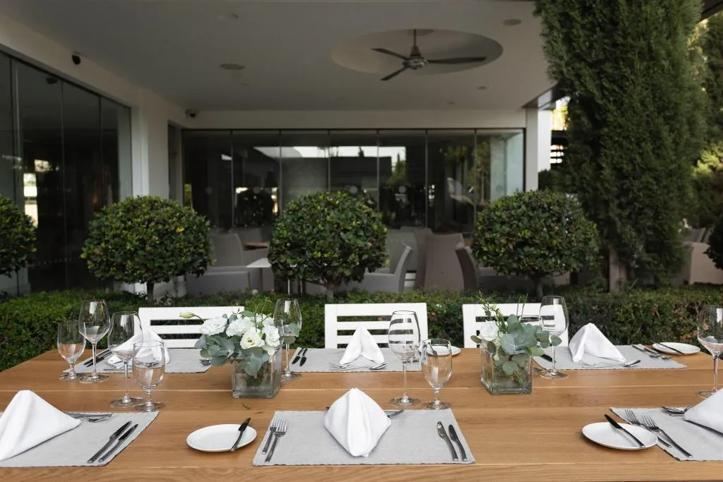 Terrace, Alasia Hotel, Cyprus
