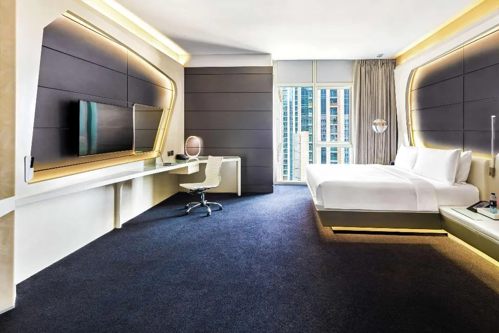 DOUBLE DELUXE Room, V Hotel Dubai, Curio Collection by Hilton, Dubai