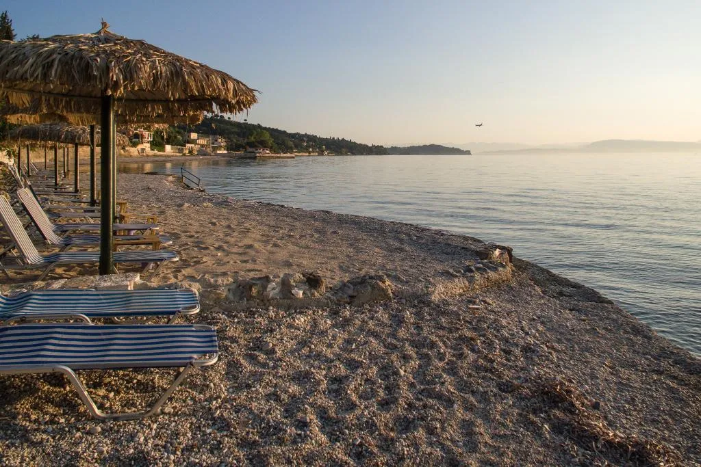 Beach, Kaiser Bridge, Corfu