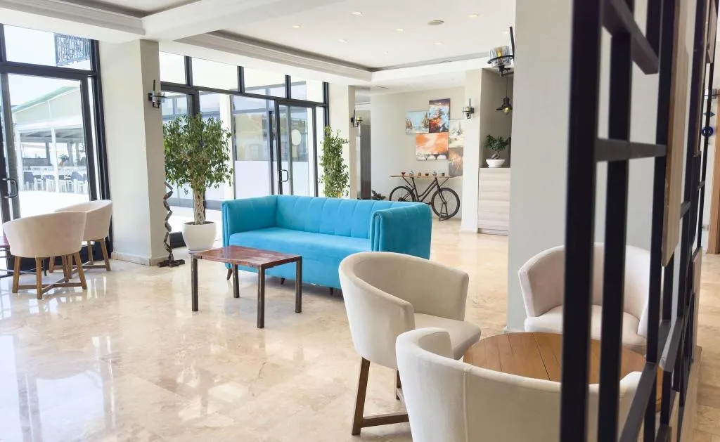 Lobby, Uras Beach Hotel, Dalaman