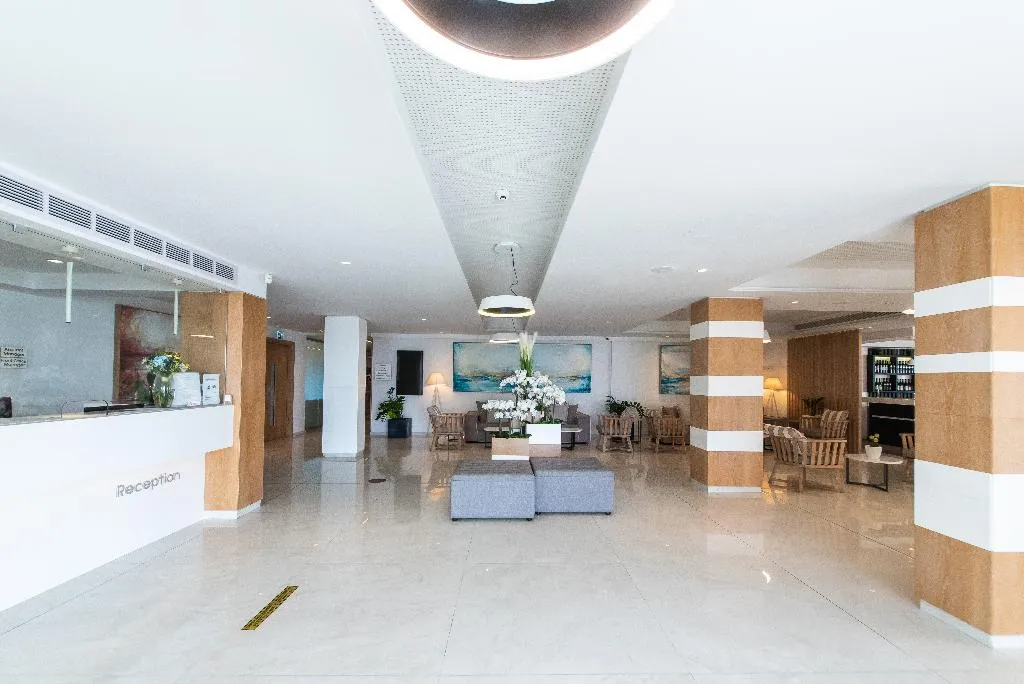 Lobby, Evalena Beach Hotel, Cyprus