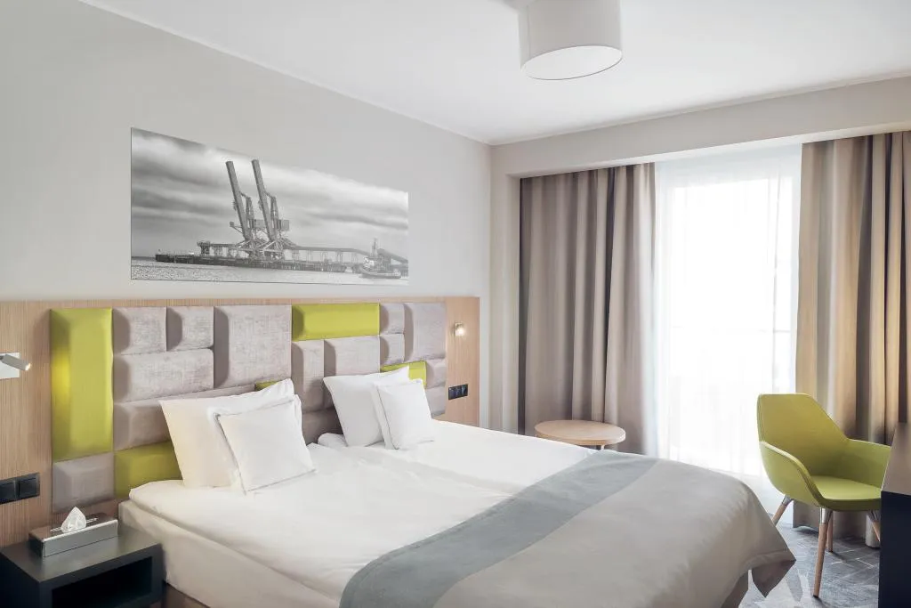 TWIN STANDARD Room, Almond Business&SPA - GRANO HOTEL Gdańsk Riverside, Gdansk
