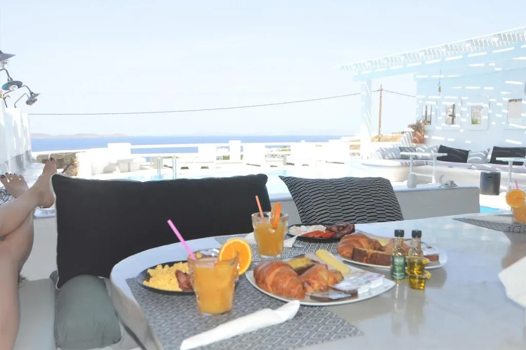Restaurant, Flaskos Suites, Mykonos