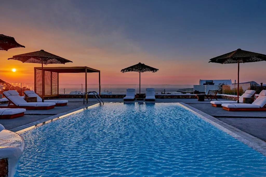 General view, Symmetry Suites, Santorini