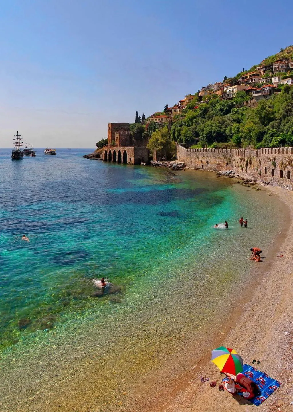 Beach, Kaptan, Antalya