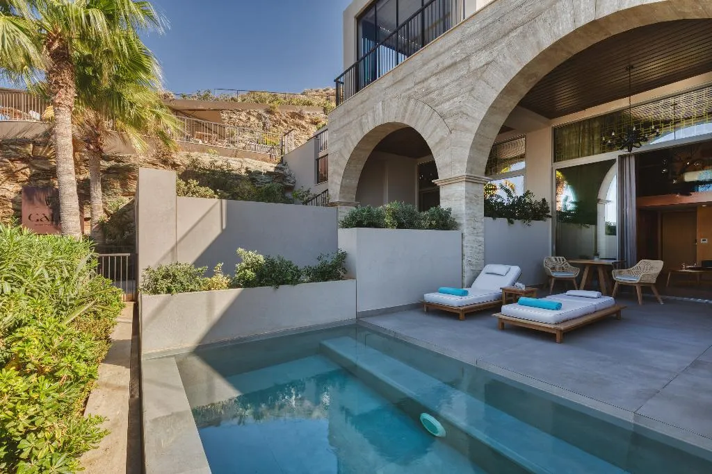 SUITE SEA VIEW WITH PRIVATE POOL Room, Castello Infinity Suites – Adults Only, Crete