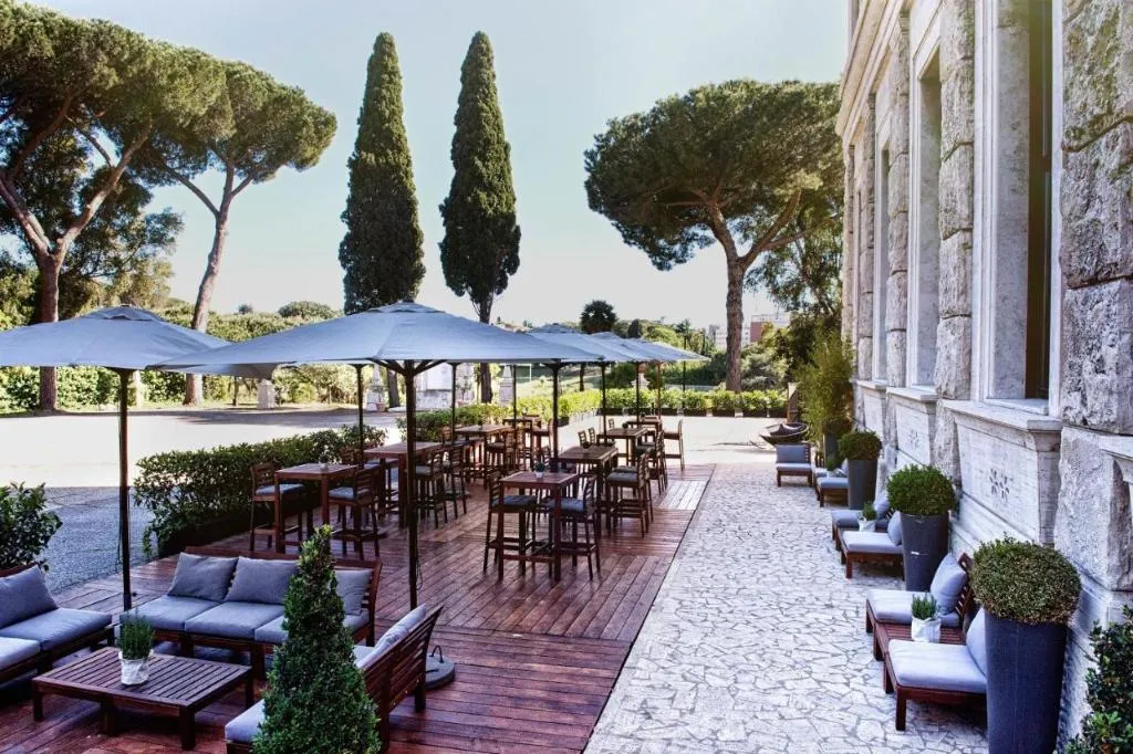 Terrace, Th Roma - Carpegna Palace, Rome
