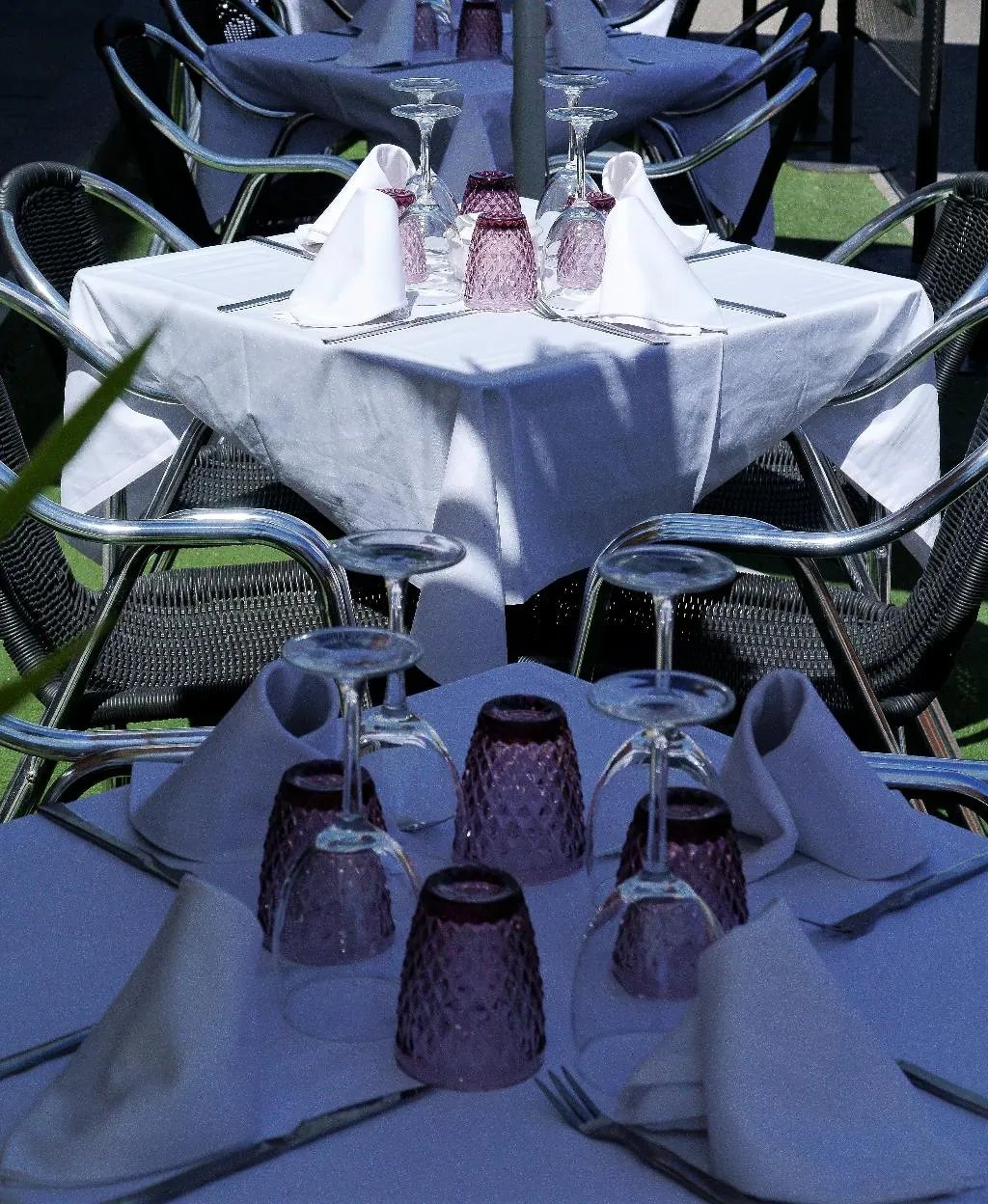 Terrace, Hotel Vivar, Madrid