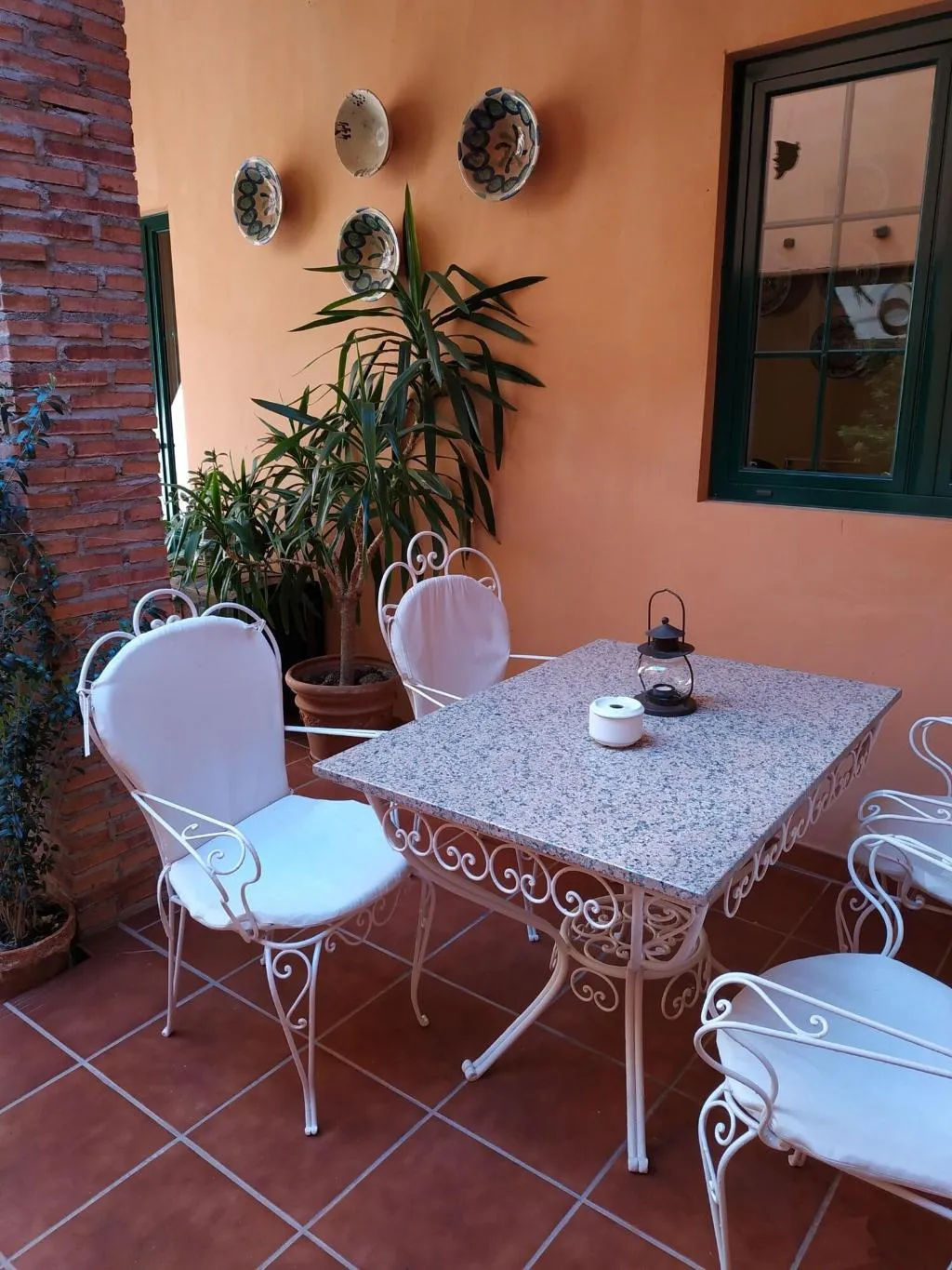 Terrace, Hotel Casa Rural San Anton, Madrid