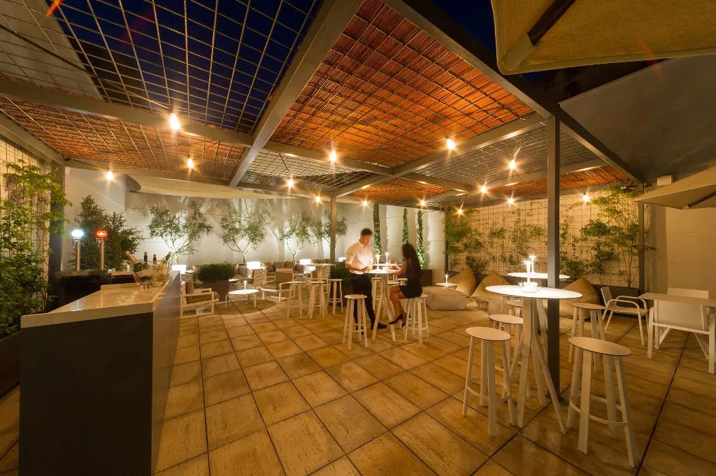 Terrace, Hotel Vilamari, Barcelona