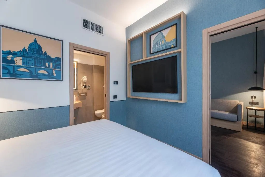FAMILY ROOM TWO BEDROOMS Room, Hilton Garden Inn Rome Colosseum, Rome