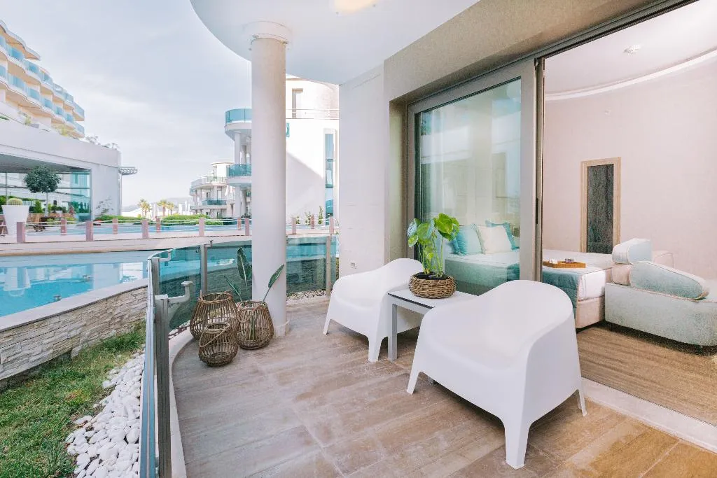 DOUBLE SUPERIOR GARDEN VIEW Room, Ilica Hotel Spa and Wellness Thermal Resor Cesme, Izmir