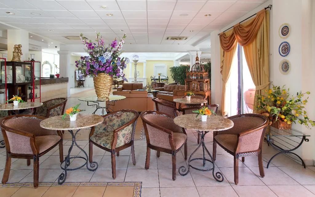 Lobby, Akamanthea Holiday Village, Cyprus