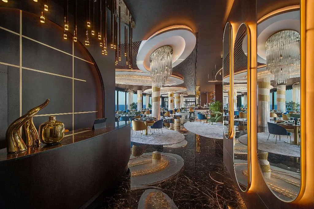 Restaurant, Adams Beach Hotel, Cyprus