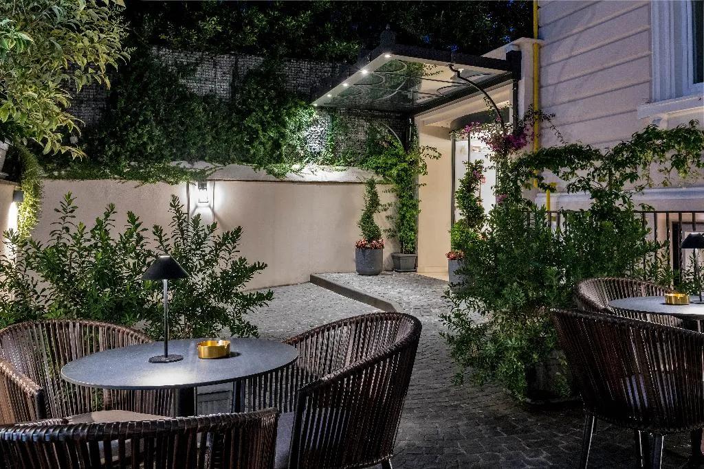 Terrace, Hotel La Ville Rome, Rome