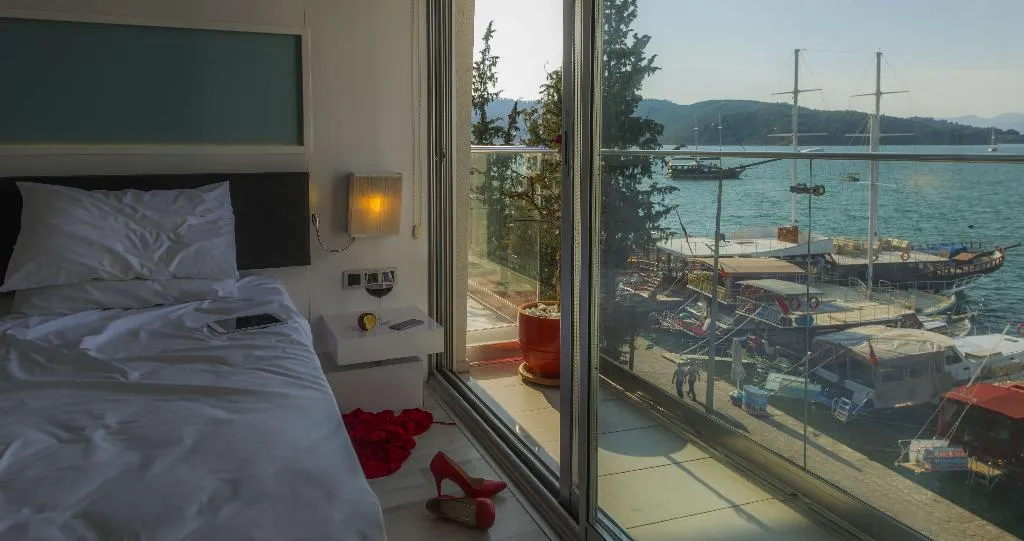 DOUBLE SINGLE USE SEA VIEW Room, Orka Boutique Hotel, Dalaman