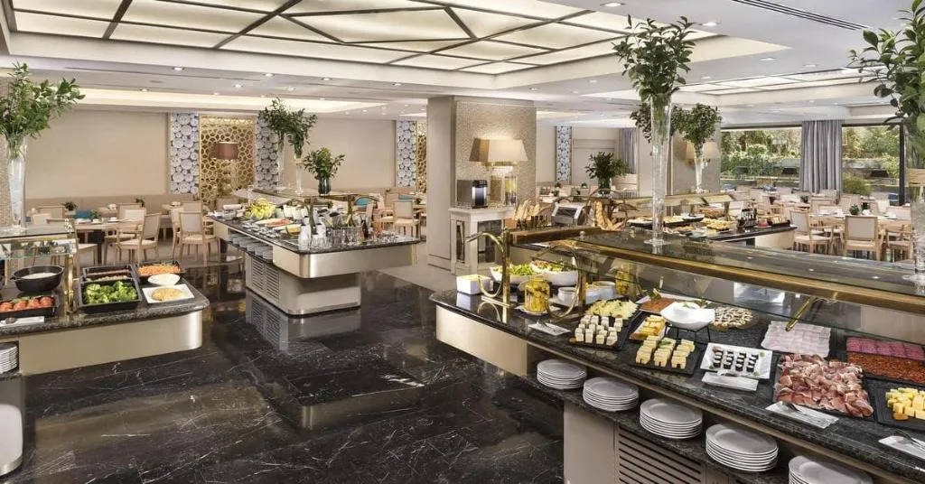 Restaurant, The Level At Hotel Melia Castilla, Madrid