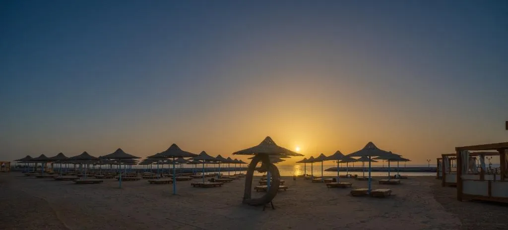 Beach, New Eagles Resort & Aqua Park, Red Sea Riviera