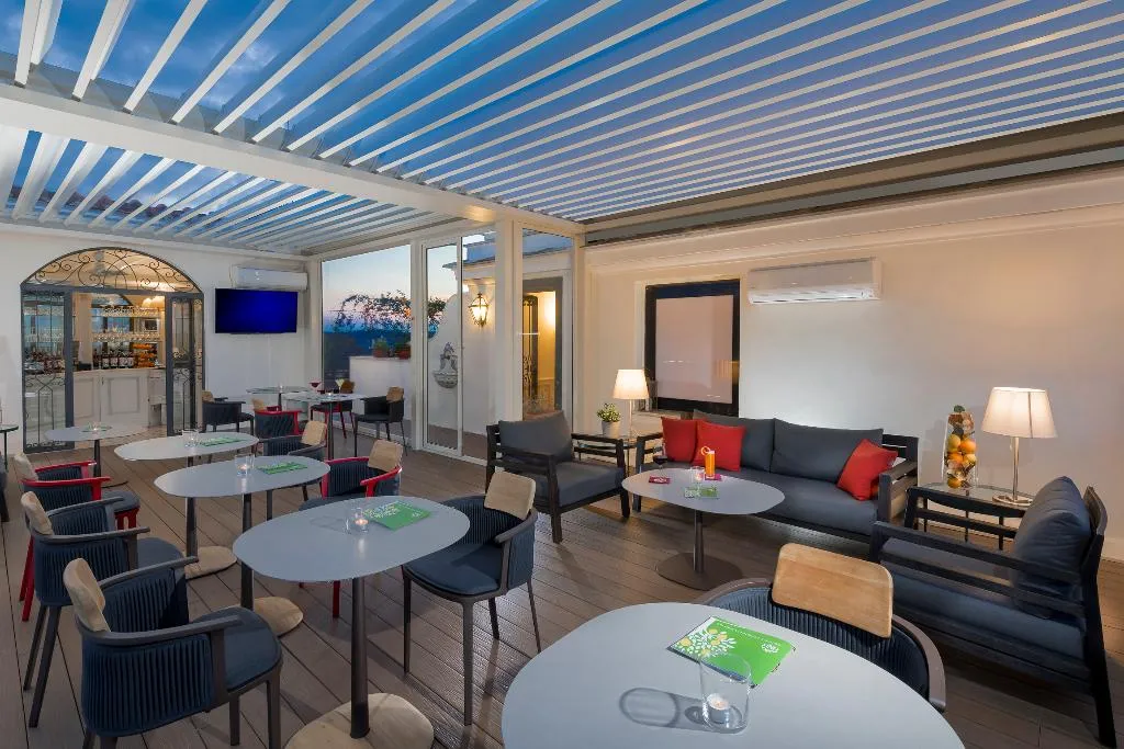 Terrace, Hotel Nord Nuova Roma, Rome