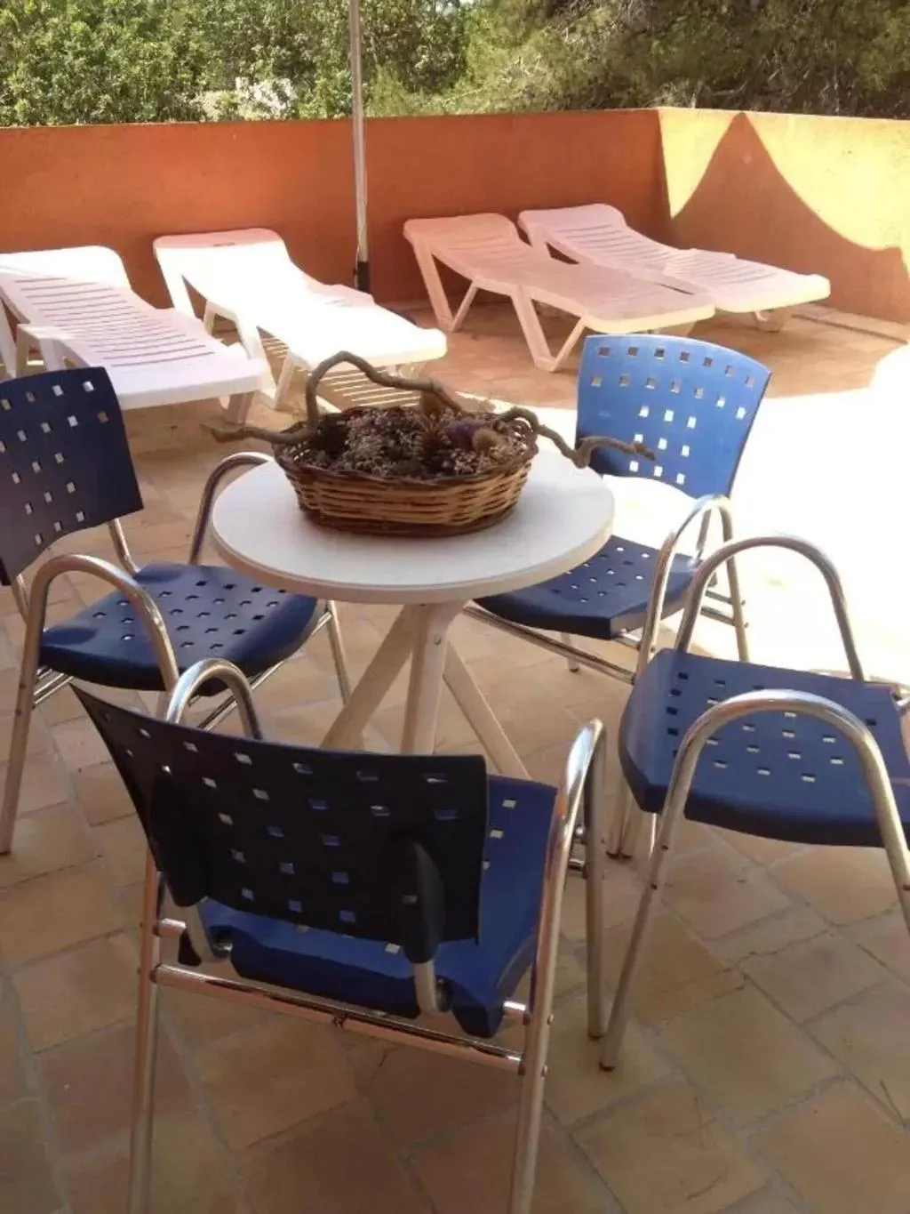 Terrace, Zhimbad B&B by the sea, Majorca