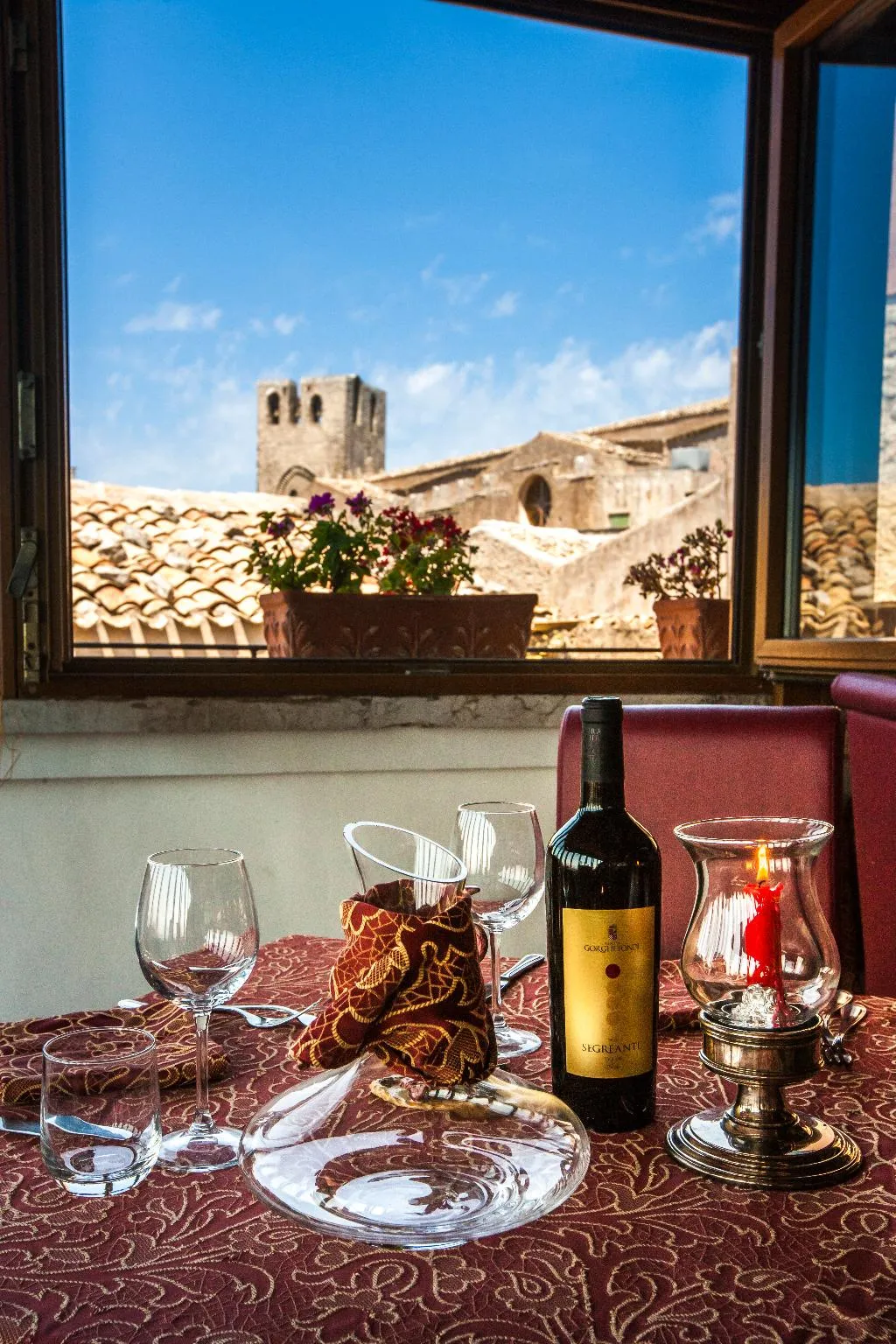 Restaurant, Hotel Elimo, Palermo