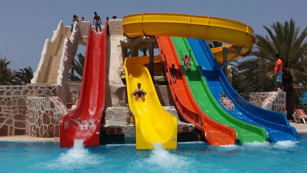 Sports and Entertainment, Baya Beach Aqua Park Resort & Thalasso, Tunisia