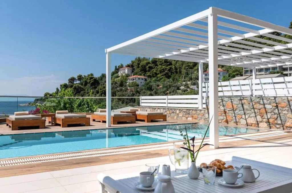SUITE SEA VIEW WITH PRIVATE POOL Room, Kassandra Bay Resort, Suites & SPA, Skiathos