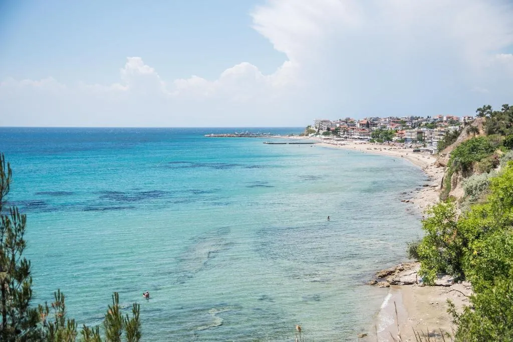 Beach, Aqua Mare Hotel, Halkidiki