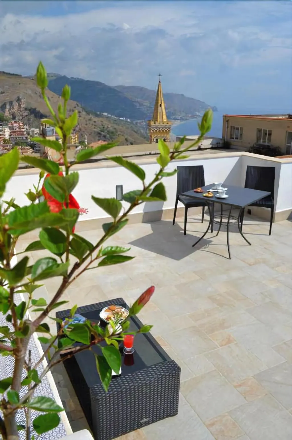 Terrace, B&B Tauromenion, Taormina