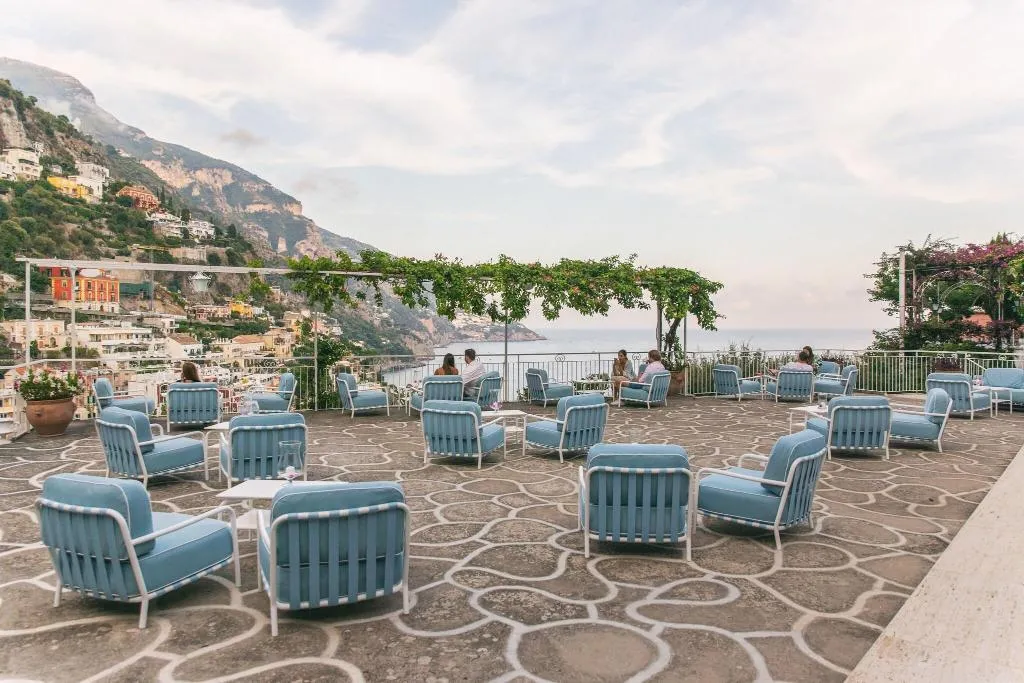 Terrace, Hotel Poseidon, Naples