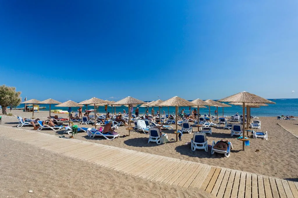 Beach, Olympos Beach, Rhodes