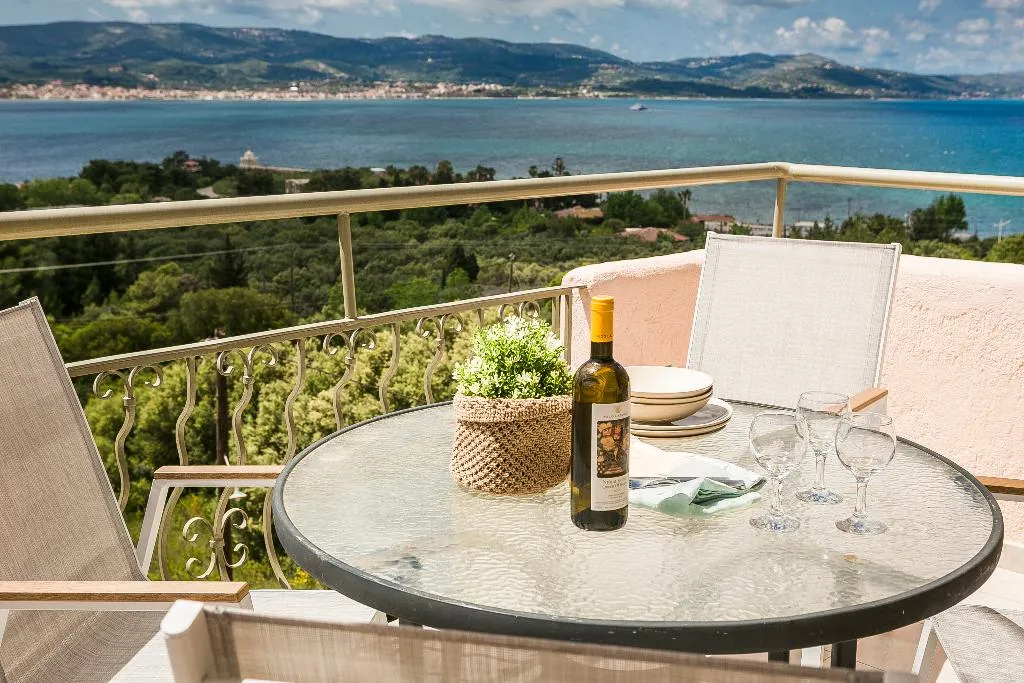 Terrace, Panorama Fanari Studios & Apartments, Kefallinia