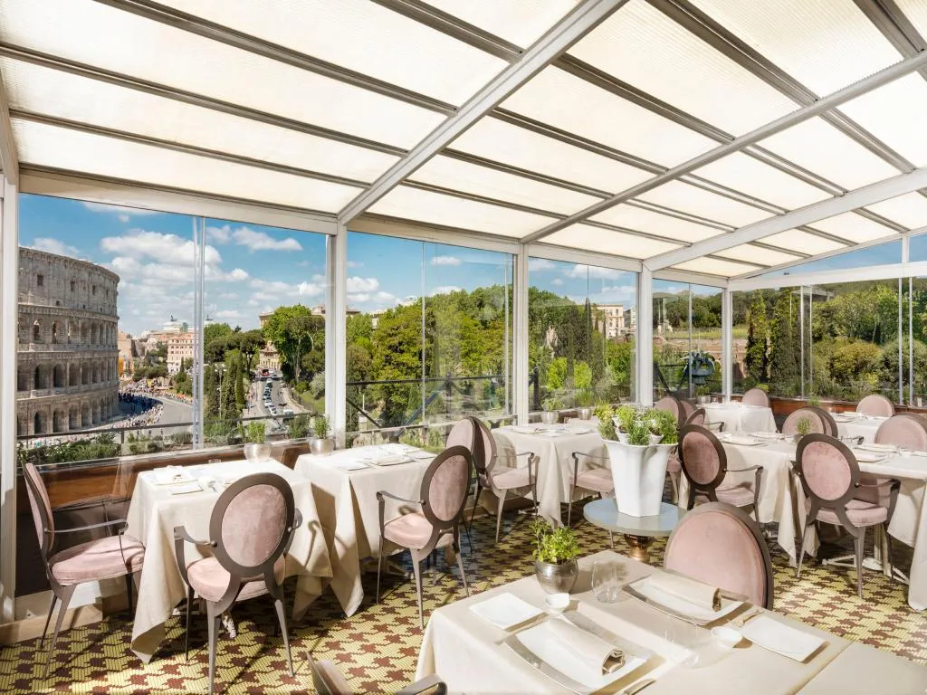 Restaurant, Palazzo Manfredi-Small Luxury Hotels of the World, Rome