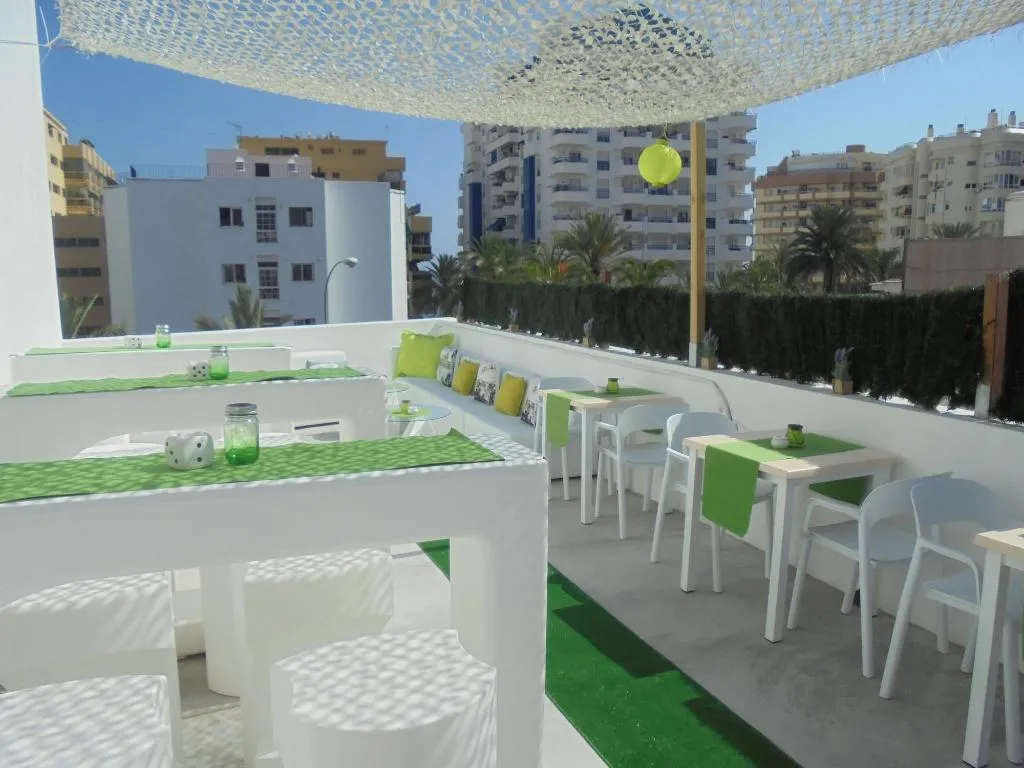Terrace, Hostal Tak, Costa Del Sol