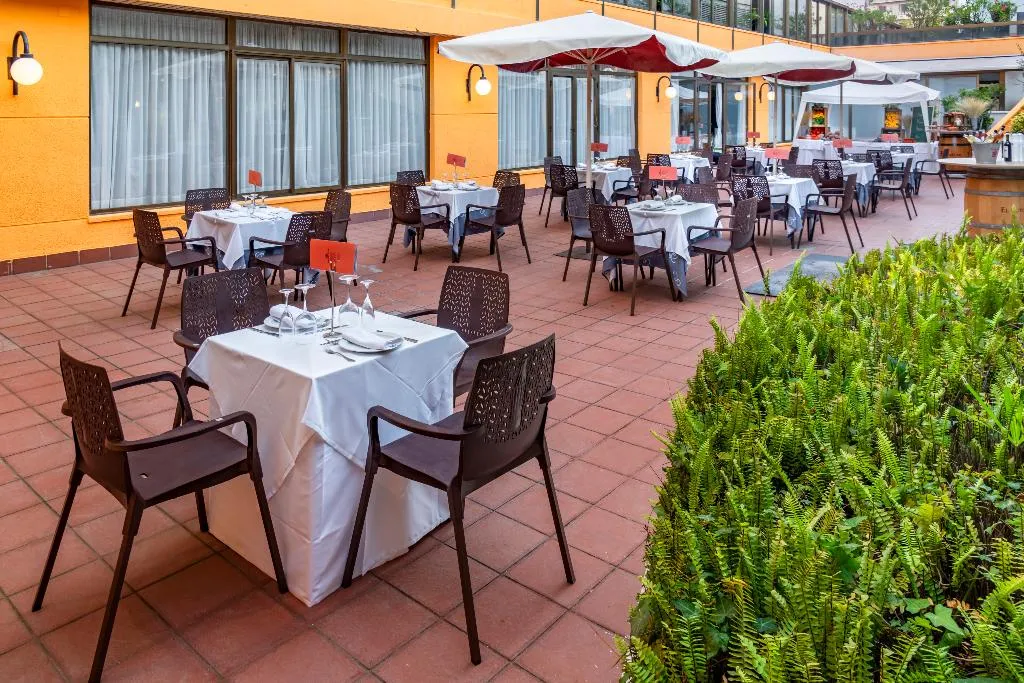 Terrace, Tropic Park Hotel, Costa Brava