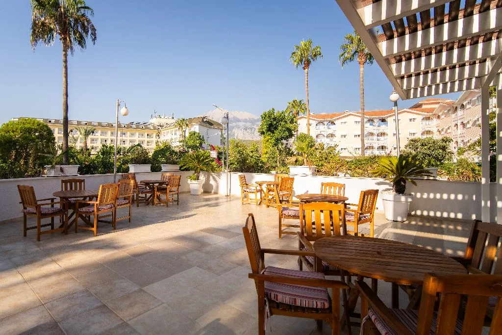 Terrace, Zena Resort Hotel, Antalya