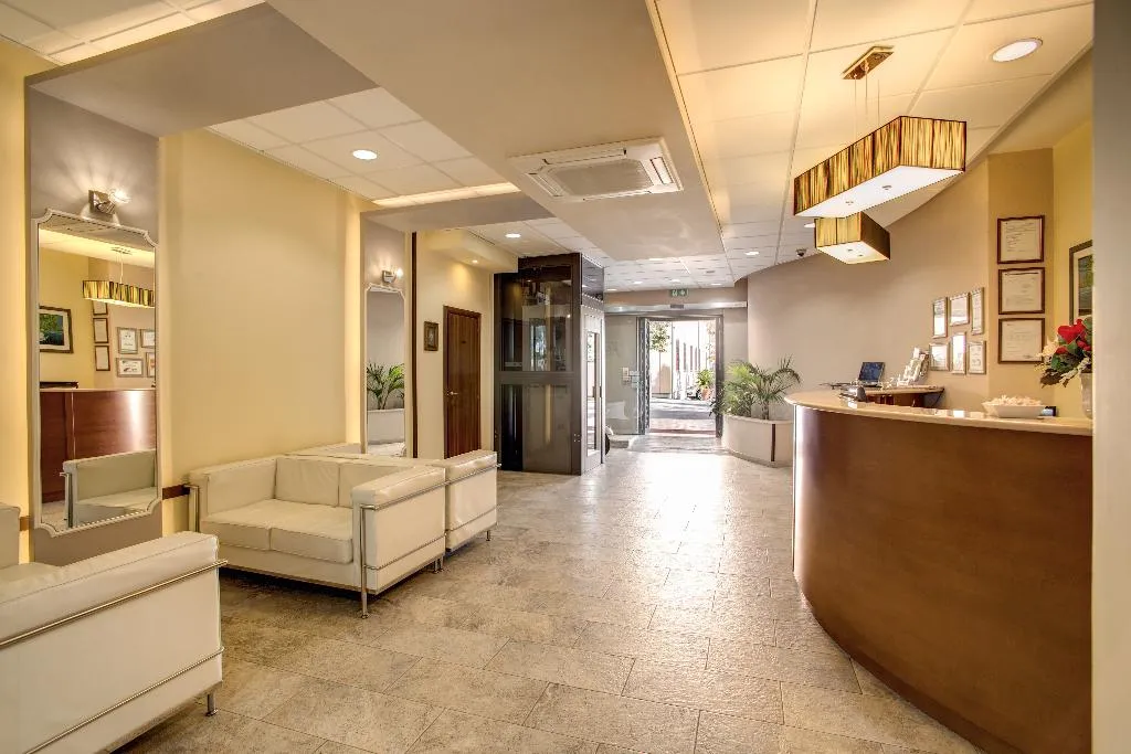 Lobby, Hotel Roma Tiburtina, Rome