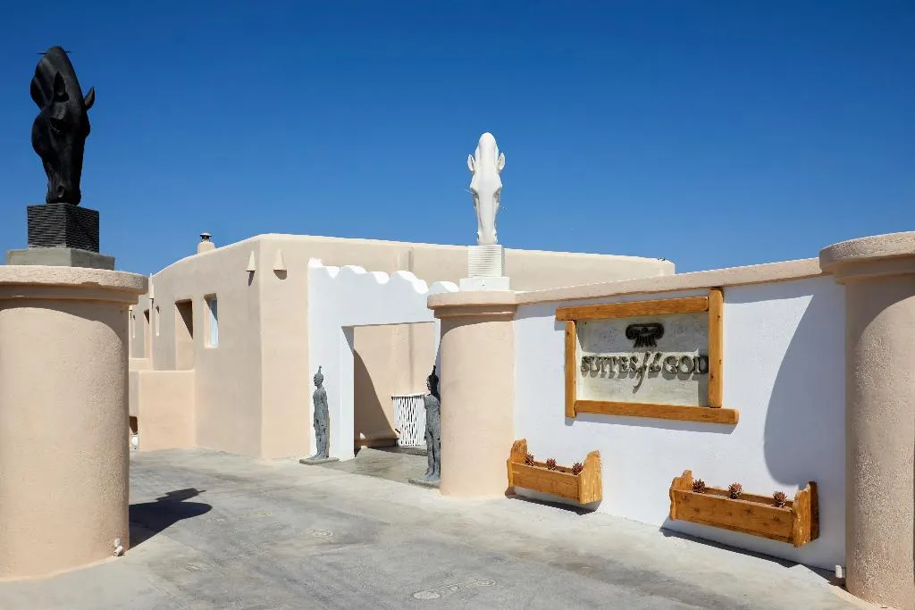 Lobby, Suites of the Gods Cave Spa, Santorini