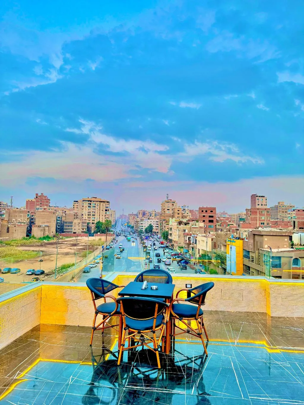 General view, Pyramids Enigma Grand Lodge, Cairo