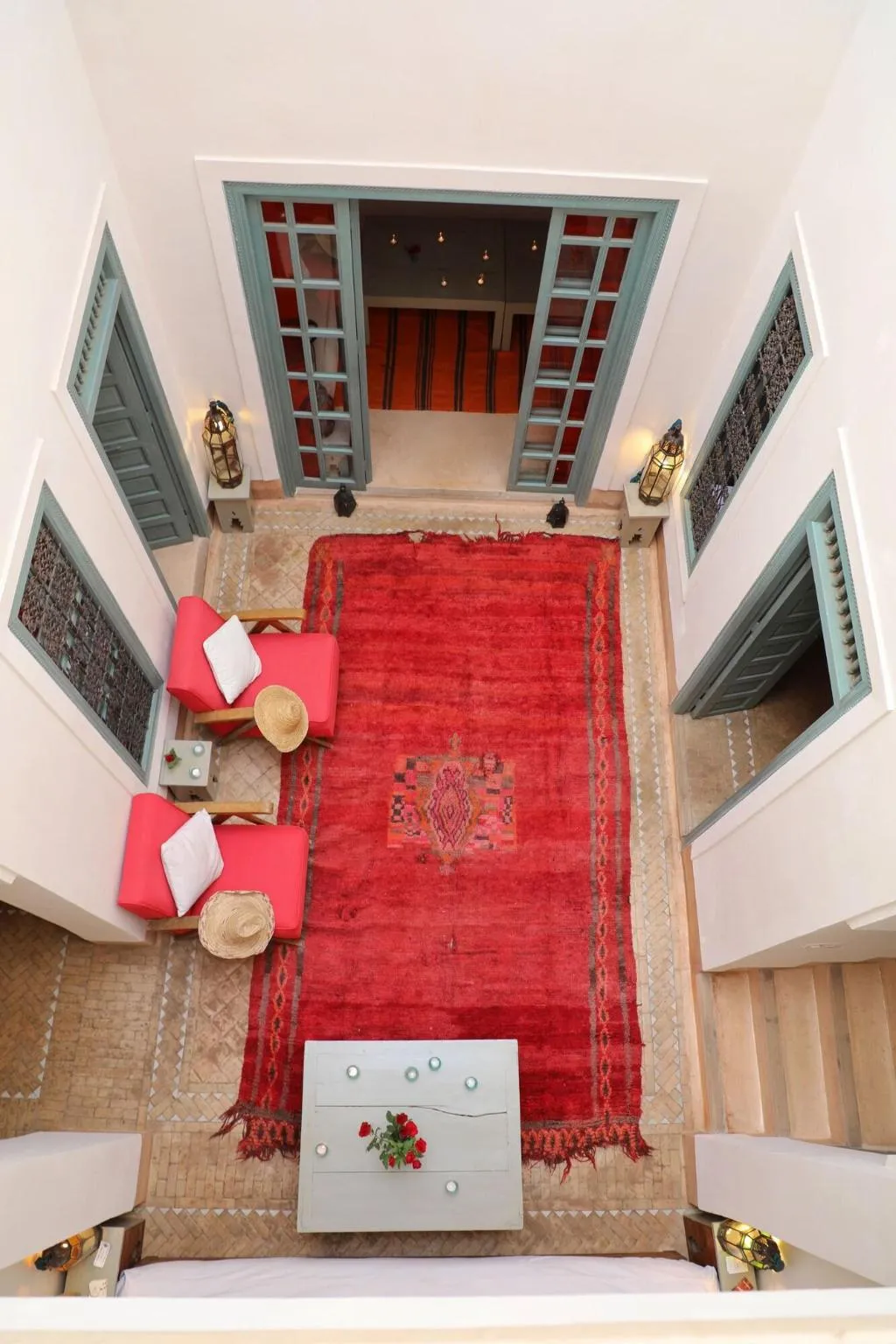 Lobby, Riad Dar Aicha, Marrakech