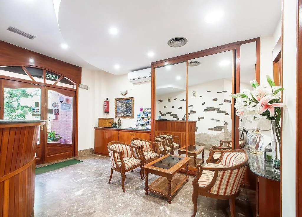Lobby, Hotel Silvia, Costa Brava