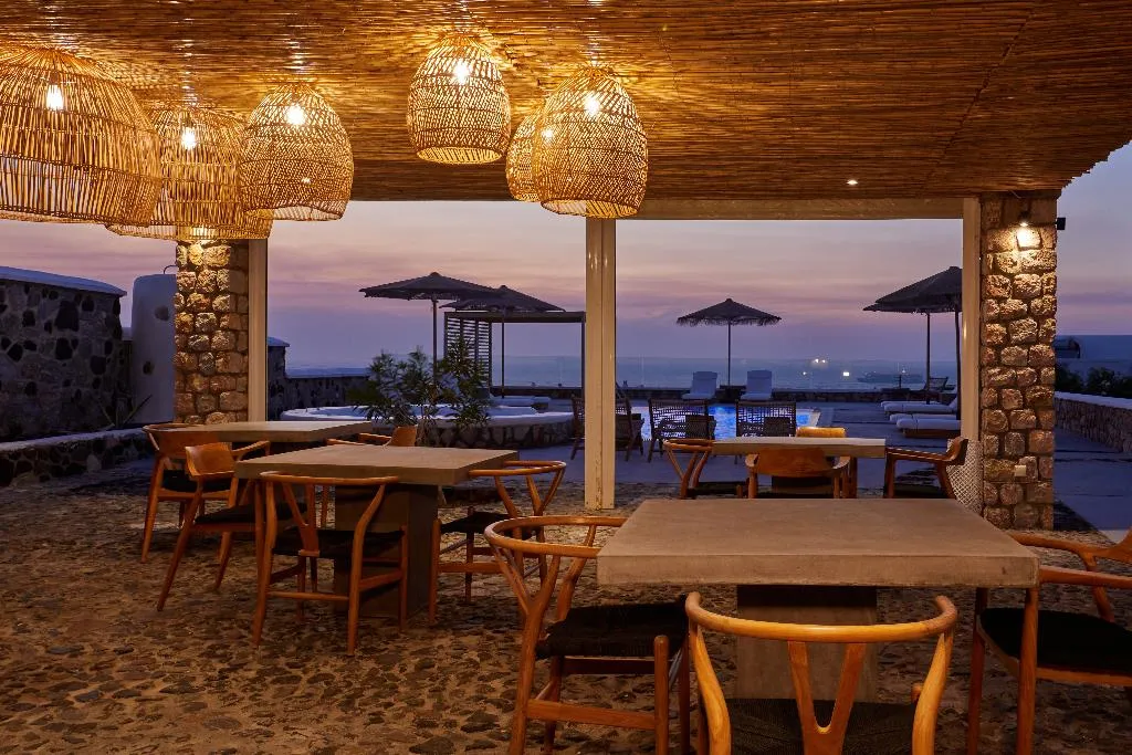 Restaurant, Symmetry Suites, Santorini