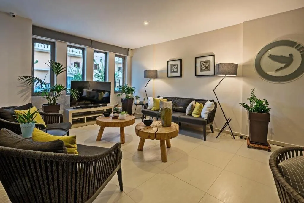 Lobby, Icarus Suite Apartments, Crete