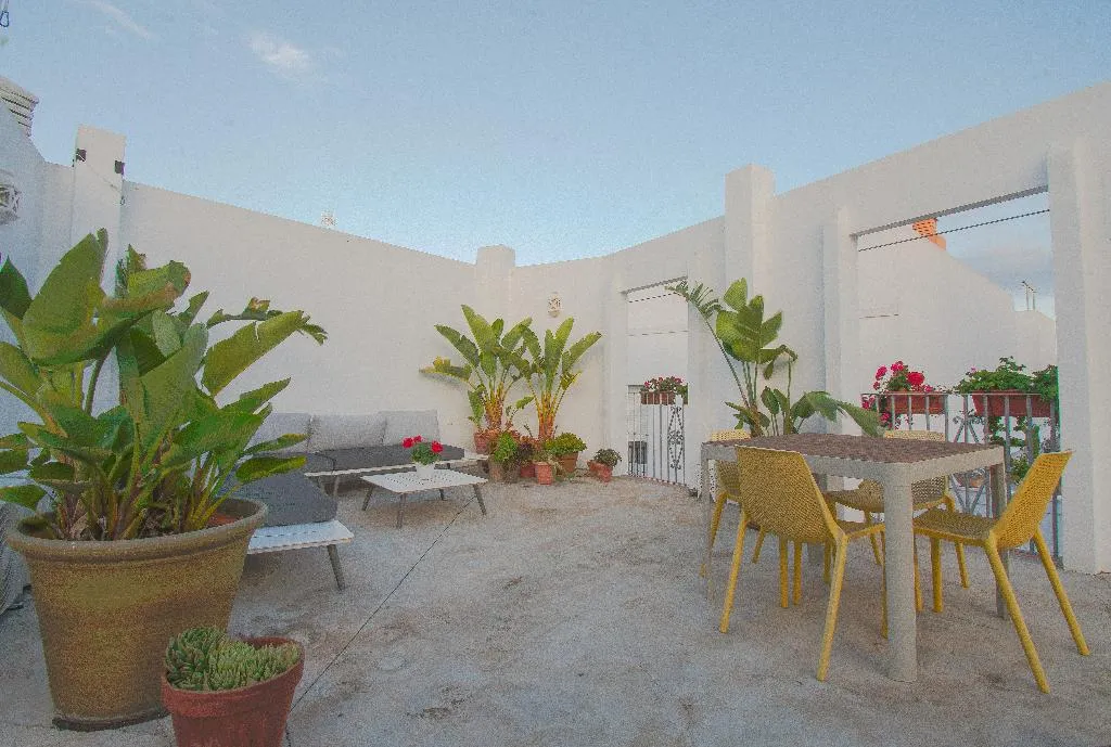 Terrace, 7Escalones Apartamentos Boutique, Costa De La Luz