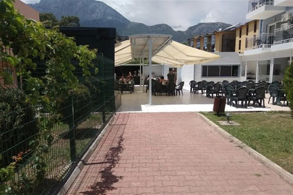 Terrace, Monna Roza Beach, Antalya