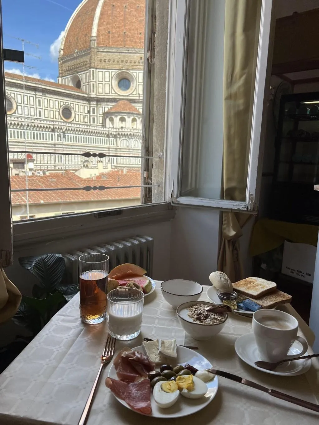 Restaurant, Hotel De Lanzi, Florence